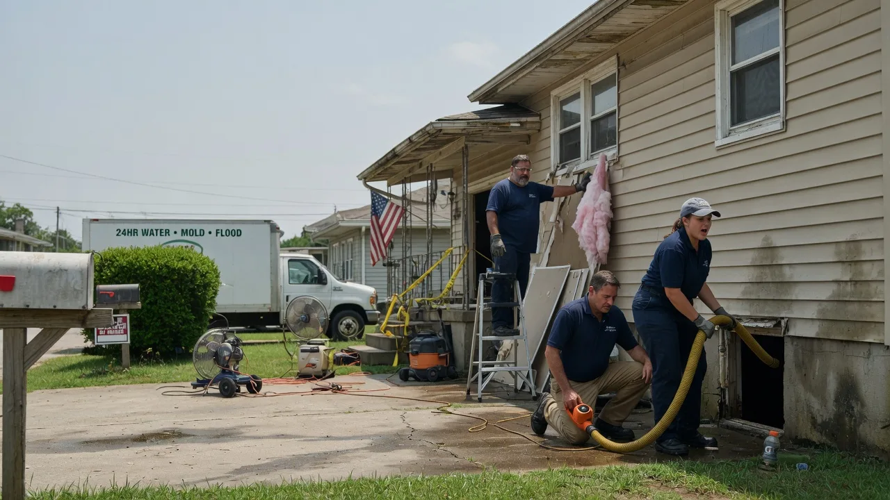 Water Damage Repair in West Point, VA near me